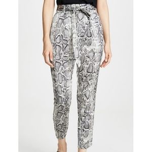 BB Dakota Snake Print Pants